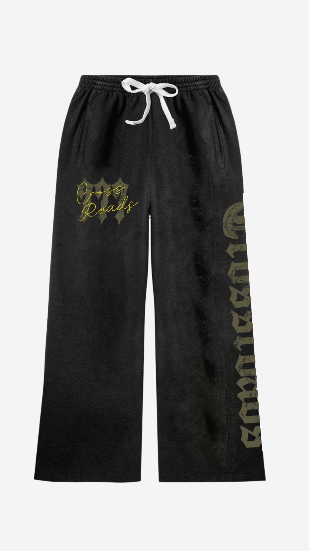 Crossroads gold heavy sweatpants